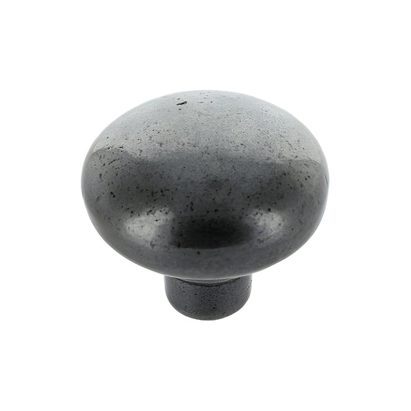 Antique Cabinet Knob 38mm - Natural Iron - Eurofit Direct