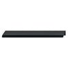 Alloy Profile Cabinet Handle Hole Centres 168mm - Matt Black