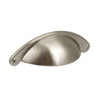 Knightsbridge Cup Handle Hole Centres 64mm - Stainless Steel Effect