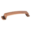 Pull Antique Handle Hole Centres 128mm - Rustic Copper Effect