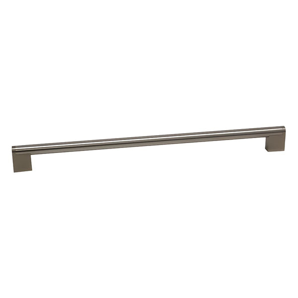 Pull Bar Handle Hole Centres 352mm - Brushed Nickel