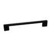 Slimline Bar Pull Handle 160mm Centre - Black Finish
