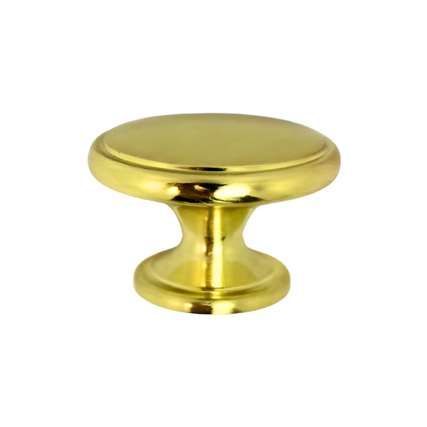 Cabinet Knob 38mm - Brushed Brass Effect