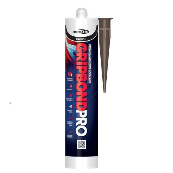 Bond It Gripbond Pro Hybrid Sealant & Adhesive Clear 310ml