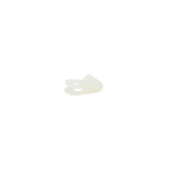 Nylon Natural P Clip/Clamp - 3mm Diameter