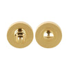Bathroom Thumbturn & Release Set - Polished Electric Brass