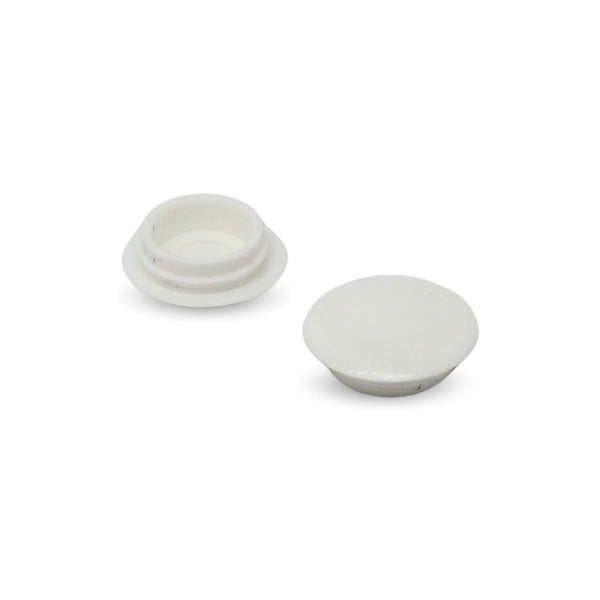 10mm Hole Cover Cap - White