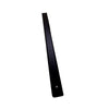 Eurofit 28mm Bullnose Worktop Corner Trim R6 - Black