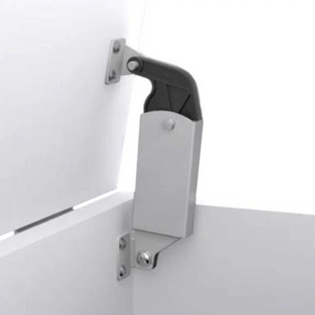 CYEAH Heavy Duty Lid Stay Hinges Set Of 4, Toy Box Hinges Soft Close