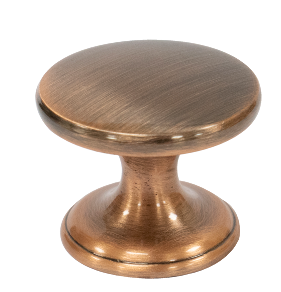 Eurofit 33mm Mushroom Knob - Brushed Copper
