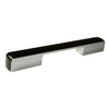 Chunky D Cabinet & Door Handle Hole Centres 224mm - Chrome/Black