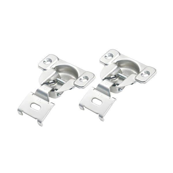 Tutti 35mm Overlay Surface Mount Face Frame Cabinet Hinge 105° - Eurofit Direct
