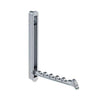 Recessed Folding Hook - S/Steel Effect