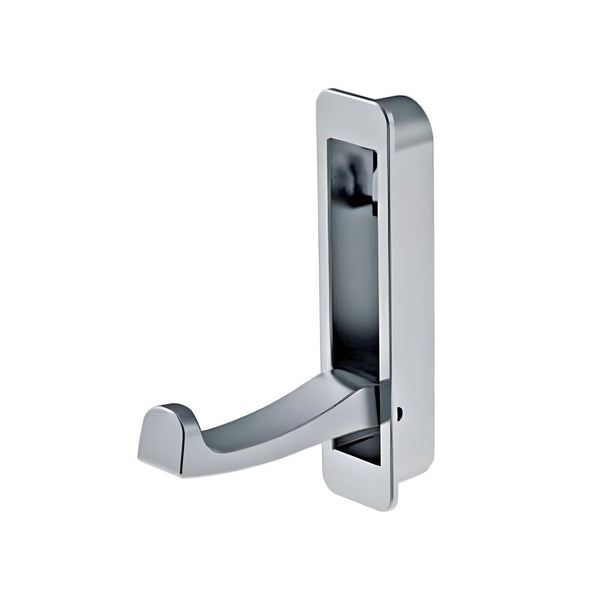 Recessed Folding 80mm Hook - Stainless Steel Effect