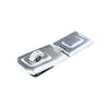 Flexible 150mm Hinged Hasp - Zinc Plated