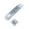 Flexible 150mm Hinged Hasp - Zinc Plated