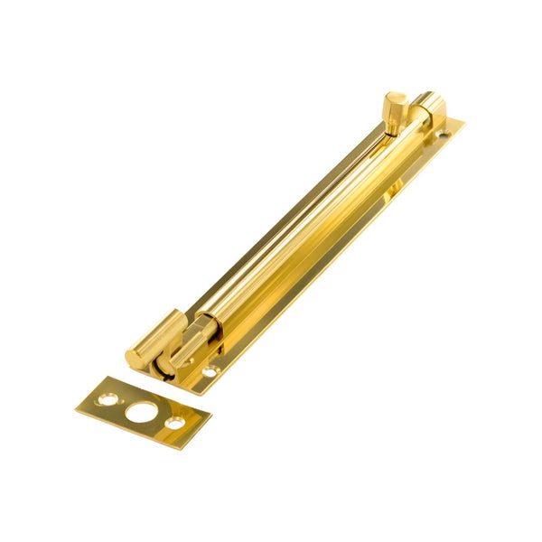 Necked / Cranked 100mm Bolt - Brass - Eurofit Direct