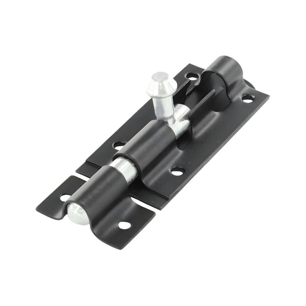 Tower Bolt 100mm - Black - Eurofit Direct