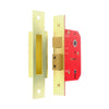 5 Lever Mortice Sash 134mm Lock - Brass