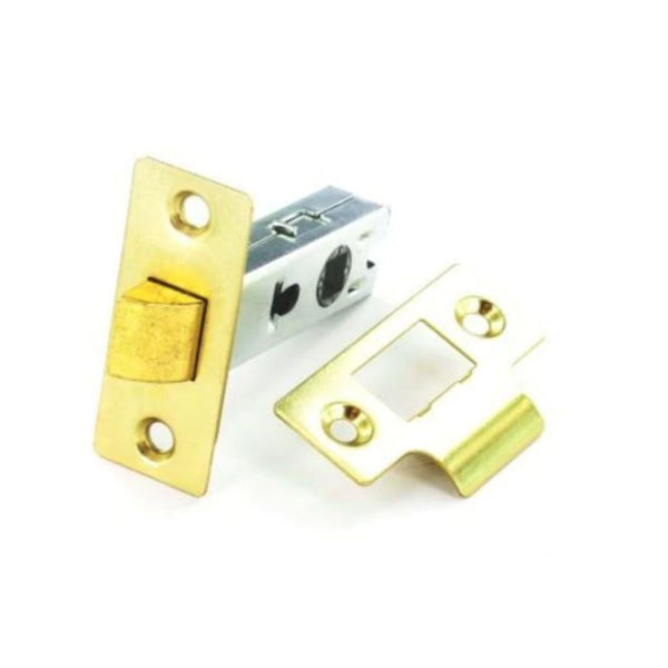 Mortice Latch 63mm Bolt Through Electro Brass