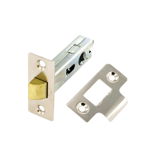 Securit 63mm Mortice Latch - Nickel Plated - Eurofit Direct