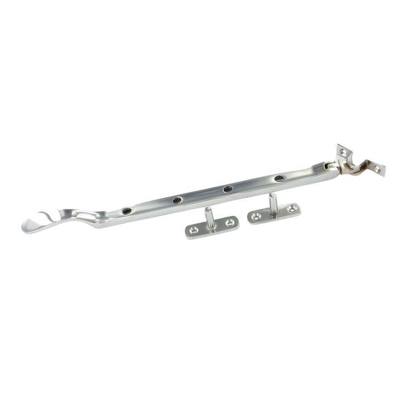 Casement 250mm Window Stay - Chrome Plated - Eurofit Direct