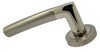 Dual Tone Nickel Lever On Rose Handle