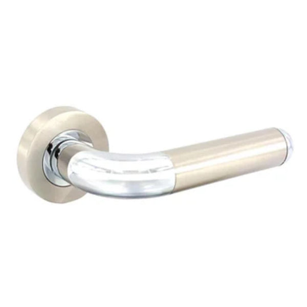 Securit Classic Latch Handle - Satin Nickel/Chrome Plated