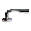 Lever Handle With Rose 144mm Polished Chrome