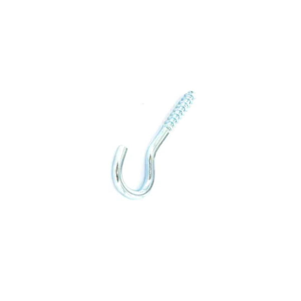 Screw Hook - 80 x 12mm - Zinc Plated