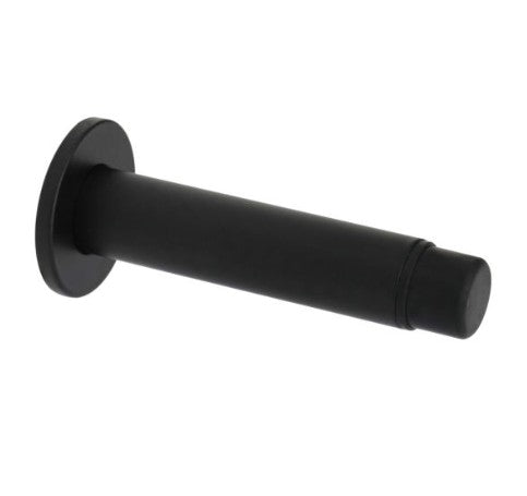 Concealed Fix Projection 76mm Door Stop - Matt Black