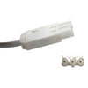 White Desktop 60mm / 80mm Power Grommet - White