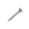10g x 1 1/4" (5 x 30mm) Pozi Countersunk Wood Screws - Zinc