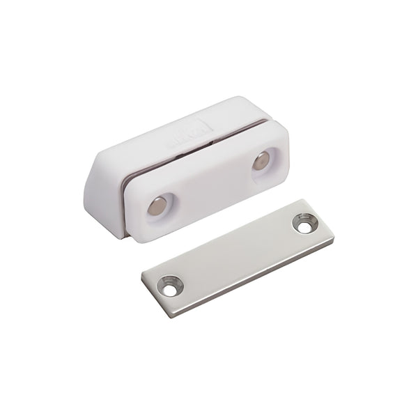 Sealed Magnetic Catch - Retaining Force 3kg - White - Eurofit Direct