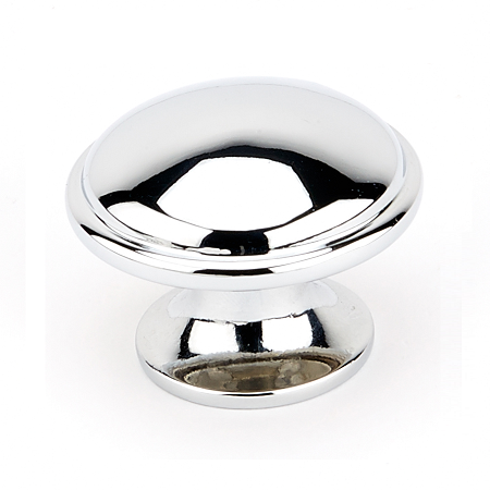 Round Knob Diameter 35mm - Chrome