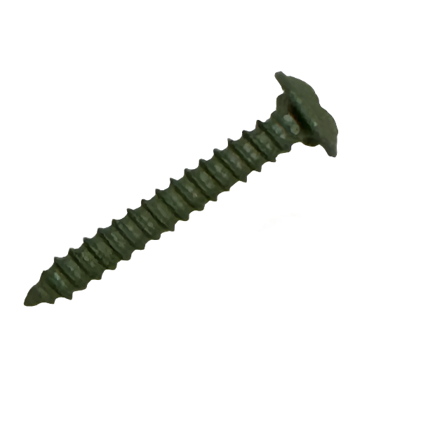 6g x 1" (3.5 x 25mm) Flange Pozi Type AB S/Tapping Screws - Quarry Grey