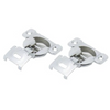 Tutti 16mm Overlay Surface Mount Face Frame Cabinet Hinge 105°