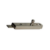 70mm Shoot Bolt with Strike Plate for Cupboard Doors - Nickel