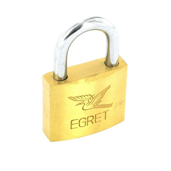Padlock with Cylinder Action - 30mm  - Brass