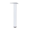 Table Legs 60 x 690mm With 30mm Adjustment - White
