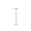 Table Legs 60 x 690mm With 30mm Adjustment - White