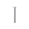 Table Legs 60 x 690mm With 30mm Adjustment - Silver 9006