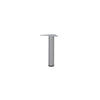 Table Legs 60 x 375mm With 30mm Adjustment - Silver 9006