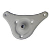 Tapered Table Leg 690 x 690mm - Silver 9006