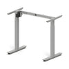 Height Adjustable Desk Frame 685-1165mm Silver Electric - Left Hand Motor