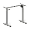 Height Adjustable Desk Frame 685-1165mm Silver Electric - Right Hand Motor