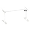 Height Adjustable Desk Frame 700-1180mm White Electric - Right Hand Motor