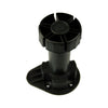 Kitchen Plinth Leg Set - adjustable 150 to 180mm - Black