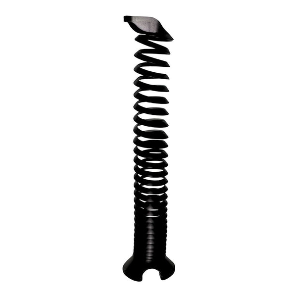 Extendable Cable Spiral Wrap - Max Height 1300mm - Black - Eurofit Direct