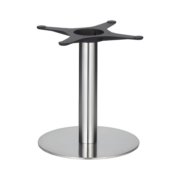 Golden Gate Brushed S/Steel Base & Column D400 x H450mm - Eurofit Direct
